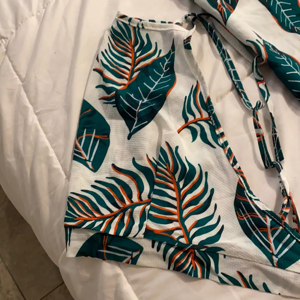 Leaf skirt set